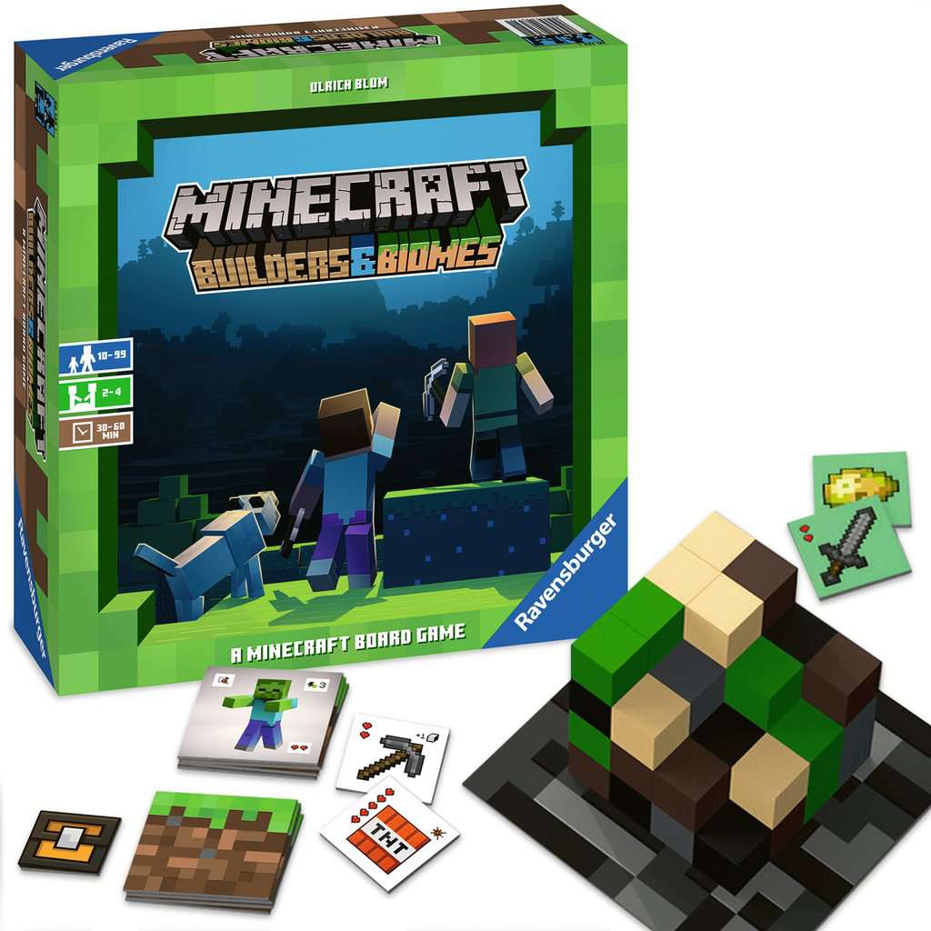 Настольная игра Ravensburger Minecraft Строители и биомы  